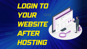Blogs 1 login website after hosting